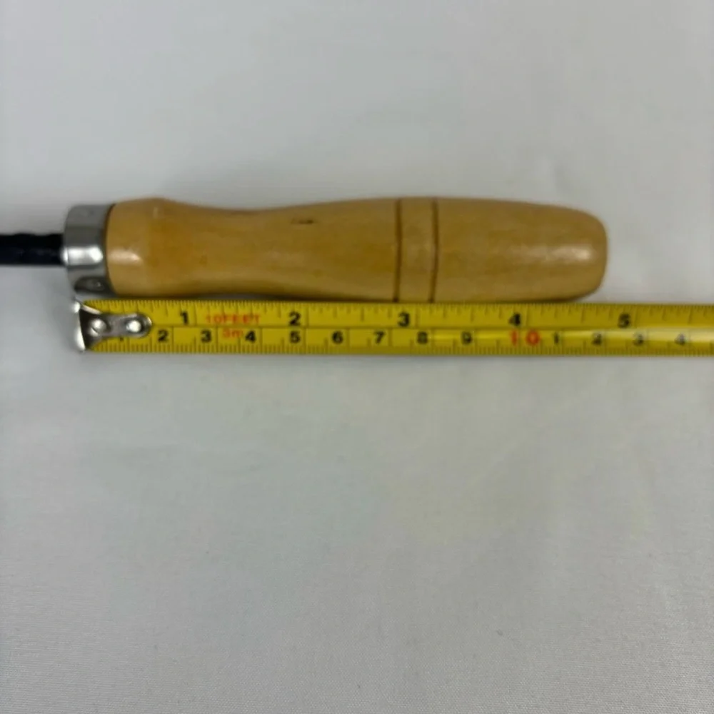 Grill Smoker Onion Cleaner Tool All Natural Heavy Duty Metal Wood New Size 20” - Picture 16 of 16